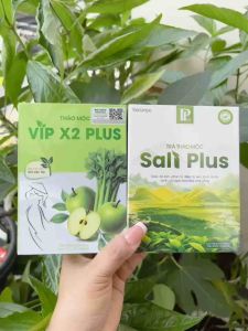Combo 3 món sờn lỳ plus - vip x2 plus - trà sali plus - combo giảm cân 30 ngày