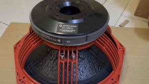 Speaker Component Subwoofer 18 Inch PD-1890/II Voice Coil 5" Red Double Coating