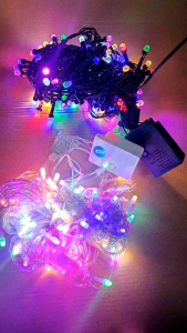 10M 100L Hexagon Led Fairy Light Lampu Kelip Kelip Lampu Raya Decoration Light
