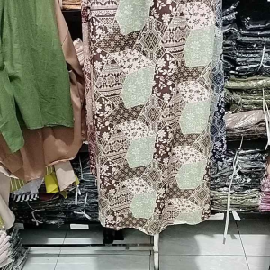 rok batik a-line / skirt batik flare / rok korean style