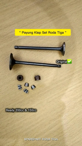 payung klep 150cc viar nozomi tossa kaisar (GS 06A) roda tiga sparepart