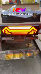 Bộ đôi đèn hậu sau xe tải Led ánh sáng mắt Đại Bàng Phong Cách Thời Thượng