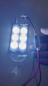 Paket Lampu Kolong Led Modul 3 mata + Relay universal motor mobil Dc 12volt dan 24volt Waterproof