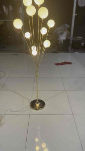 BUNGA PELAMINAN LAMPU STANDING BOLA CABANG 11 COD - LIGHTING DEKORASI WEDDING MEWAH & ACARA PELAMINAN TUNANGAN KUALITAS IMPORT TERMURAH TERLARIS