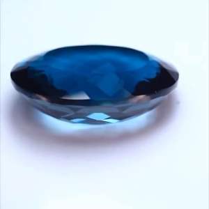 35.56 cts(การัต) พลอย ลอนดอนบลูโทแพซ เเท้ พลอยแท้. Natural London Blue Topaz | GV-0042 | 5200฿