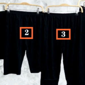 MBS WX Plus Size L - 3XL Women Big Size Elasticated Fabrics Tight Leggings Pants Short Long Leggings