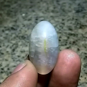 Asli Batu Akik Pandan Kristal Bergiwang 3cm KS5