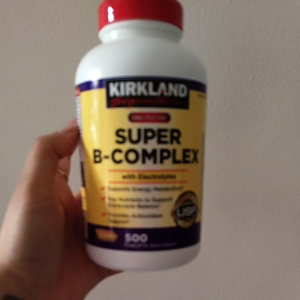 BASH SUPPLEMENT Kirk-Land Signature Super B-Complex 500 Tablets Bundle | Includes 8 B Vitamins Vitamin C | 500 Days Supply