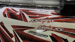 striping stiker ninja ss 2012 body merah