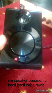 Mini Speaker Hi-Fi Original Panasonic: Performa Audio Tinggi dan Desain Elegan