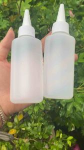 Chai nhựa AC mềm nút nhọn nhỏ giọt chai 100ml chai nhựa đựng sốt chai xịt bơ