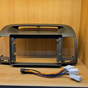1 tấm gá màn hình bằng nhựa ~ Mặt dưỡng màn hình androi 9inch cho Toyota Camry 2003~2006 (Bum_car_audio)