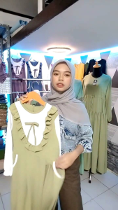 Desain Nyaman Untuk Anak: Gamis Anak Perempuan Terbaru Dengan Bahan Crinkle AirFlow