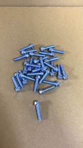 น็อตแคร้ง เบอร์10 M6x25 ยาว 2.5 c.m. **มีตัวเลือก** เกลียวมิล เหล็กชุบซิงค์ขาว มอเตอร์ไซค์ คุณภาพดี