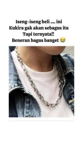 KALUNG TITANIUM RANTAI TERBARU MODEL KALUNG JEFRI ANTI KARAT