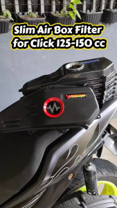 Local Ship-Slim Type Air filter cover for Honda click 125-150 old/new