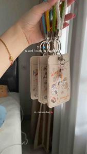 Mofusand Cat ID Card Holder / Name Tag / Lanyard Momoe Diary | Gantungan Name Tag | Card Holder | Card Holder Cantik | Name Tag Aesthetic | Lanyard Lucu | Card Holder Name Tag Lanyard Murah | Mofusand Viral | Cat Card Holder Name Tag Lanyard