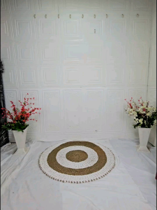 Dress Wanita Muslim Gamis Polos Rempel Bawah Maksi Tali Pinggang Terpisah