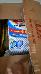 Bột giặc lix hương hoa 5.5 kg đậm đặc hương thơm dịu mát kháng khuẩn khử mùi hôi cho áo quần sạch bóng trăng sáng rạng ngời (tăng kèm nước rữa chén)