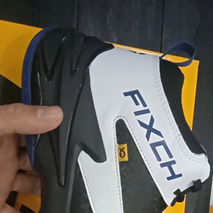 Sepatu Voli Fixch Troy White/Black/Blue
