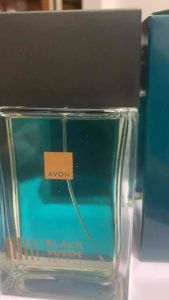 Avon Bkack Suede Secret eau de Toilette for Men Spray