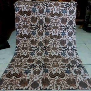 Jarik Krem Putih Akad Nikah Motif Wahyu Temurun