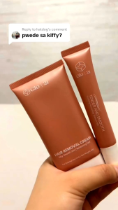 Glo21 Soft Hair Removal Cream Free Spatula and 1pc Compress towel
