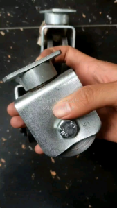 (Promo) RODA PAGAR SLIDING HEAVY DUTY 8CM BEARING NEW | RODA PINTU PAGAR MODEL SLIDING (GELOKAN DALAM)