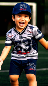 IDC Baju Anak Laki-laki Setelan Jersey Sport 63 Champion Trendy