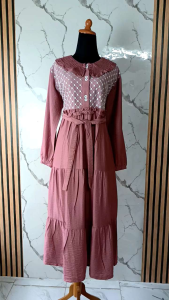 Pakaian Muslim Dewasa: Gamis Polo Linen