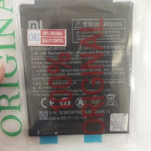 Baterai Handphone Xiaomi Redmi 5A 5 Inch BN34 Batre HP Xiaomi Redmi 5A