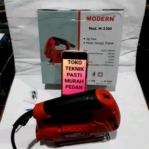 Mesin Gergaji Jigsaw M-2200 MODERN/ Gergaji Triplek Listrik M2200/ Potong Kayu M 2200