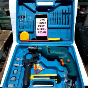 Mesin Bor Set Impact 13 mm MODERN M-2130B Drill Koper Beton Tembok Kayu Besi M2130B M 2130 13mm