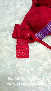 Bra 560 Bra kawat cup A kancing 3 Bra fashion ukuran 34.36.38 Bra push up Bra busa sedang