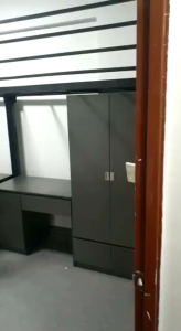 Loft bed /loft bed customize cabinet +table set customize onsite.measurement service