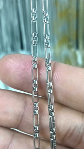 สร้อยสแตนเลสสตีลแท้ BOX R. 3:1 3.0mm ยาว 24 นิ้ว