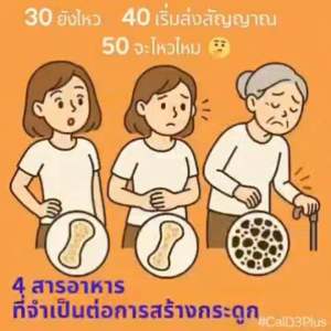 Cal D3 Plus วิตามินบำรุงกระดูกและข้อ ครบจบในขวดเดียว (แคลเซียม แมกนีเซียม D3 K2)