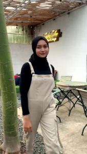 DNZ.FLOW OVRALL JAMPSUIT CARGO WANITA KEKINIAN MODEL TERBARU