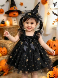 Halloween costume for baby girls/infant/toddler Dress & Headband