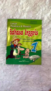 Buku Lancar Membaca & Menulis Bahasa Inggris 1 2 3 - Serbajaya