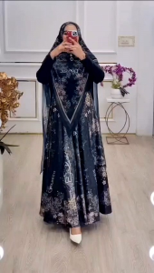 Zahwa Series Gamis Syari Armani silk Premium