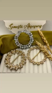 Ring Gesper Hijab Premium Isi 3pcs