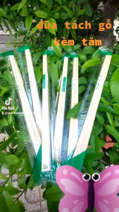bịch 100 đôi Đũa tách nhật đũa tách tre dùng 1 lần kèm tăm cao cấp - quannaocungcan