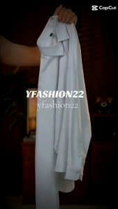 Kemeja Pria Polos Lengan Panjang Buat Kuliah Kerja Polos Putih