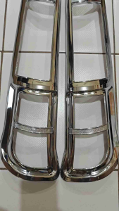 Mitsubishi Adventure 2005 2006 2007 2008 2009 2010 2011 2012 2013 2014 2015 Taillight Tail Light Cover Chrome