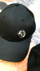 Topi Pria Topi Baseball Premium Phillip Plein Impor Logo Depan Plat Besi Motif Belakang Bordir