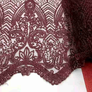 Bahan tile bordir elisab / harga tertera persetengah meter