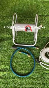 RuLo Sắt Quấn Dây Rửa Xe Dây Bơm Thuốc Dây Xịt Rửa Áp Lực Cao Ren 14mm Và 22mm ( Mẫu Mới )