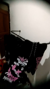 Celana Skena Baggy Anak Tanggung Laki Laki Perempuan Motif Bintang Sweatpants Usia 5-13 Tahun