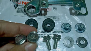 Breket koil motor Mio smile sporty soul Fino karbu